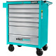 Workshop cart with tools whirlpower®, 211 work cabinet, 7 drawers