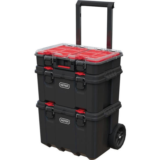 Keter® sahtlikomplekt 250927 Stack'n' 525x411x694 mm, tööriistadele Keter® sahtlikomplekt 250927 Stack'n' 525x411x694 mm, tööriistadele