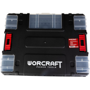Box Worcraft XCUBE200, for tools, platform, on wheels, 46.7x35.5x4 cm