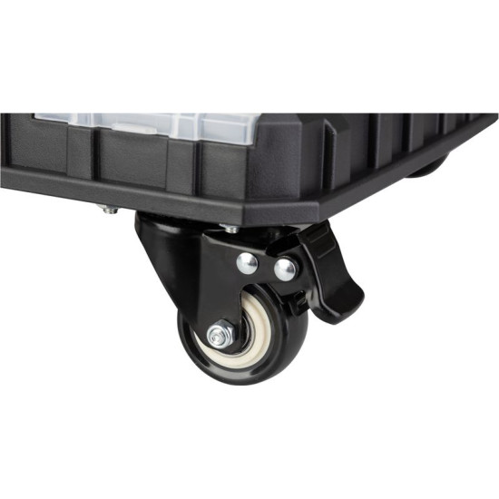 Box Worcraft XCUBE200, for tools, platform, on wheels, 46.7x35.5x4 cm Box Worcraft XCUBE200, for tools, platform, on wheels, 46.7x35.5x4 cm