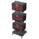 Box QBRICK® System ONE Workshop - Тележка, 3 ящика для инструментов, набор из 4 ящиков для инструментов Box QBRICK® System ONE Workshop - Тележка, 3 ящика для инструментов, набор из 4 ящиков для инструментов