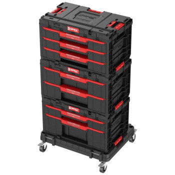 Box QBRICK® System ONE Workshop - Cart, 3x Toolbox, 4-piece set of tool boxes