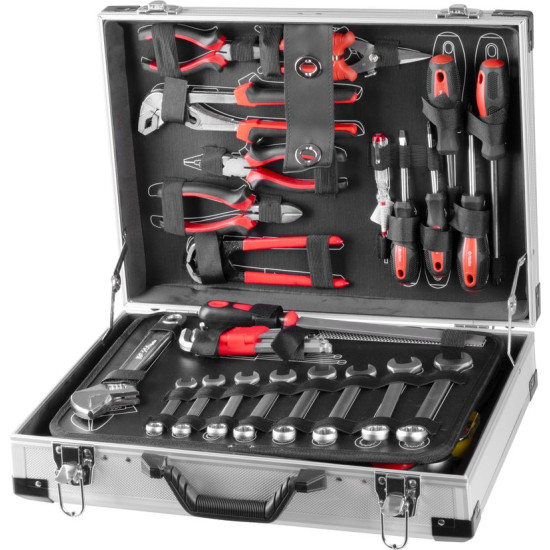Strend Pro tool set, 139 workshop, in a case Strend Pro tool set, 139 workshop, in a case
