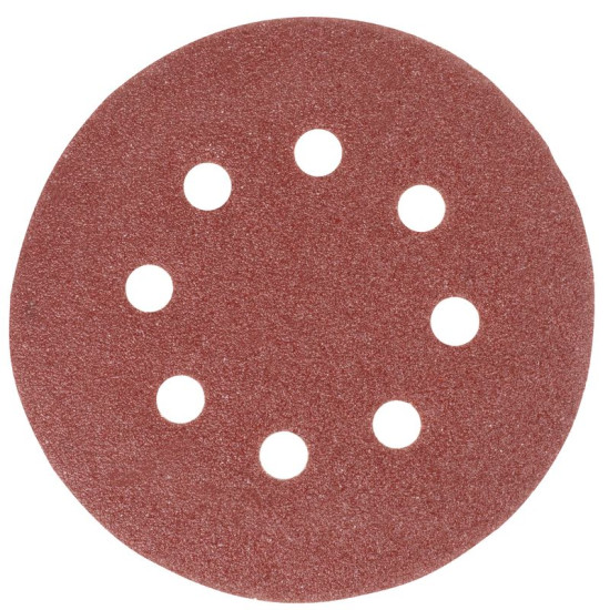 Cutout Worcraft CRS-S20-Li, for eccentric sander, 125 mm, P100, paper, sander, pack. 5 pcs Cutout Worcraft CRS-S20-Li, for eccentric sander, 125 mm, P100, paper, sander, pack. 5 pcs