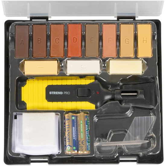 Set Strend Pro 8150, for floor and wood surface repair, RepairKit