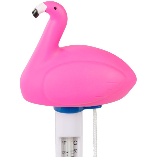 Thermometer Strend Pro, floating, Flamingo, pool