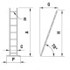 Ladder ALVE 7107, 1x07, simple