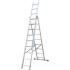 Ladder Strend Pro DP 3x06, Alu, EN 131 max. 3.71 m