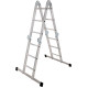 Ladder Strend For DP-U 4x3, Alu, with wooden platform, EN 131, max. 3.46 Ladder Strend For DP-U 4x3, Alu, with wooden platform, EN 131, max. 3.46