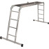 Ladder Strend For DP-U 4x3, Alu, with wooden platform, EN 131, max. 3.46