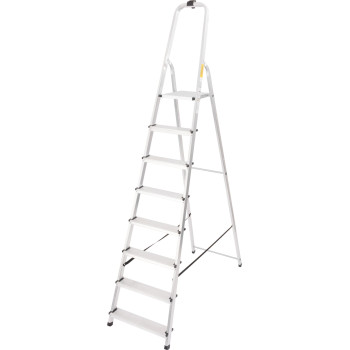 Step-ladder Strend Pro D8, 8 steps 125 kg, ALU