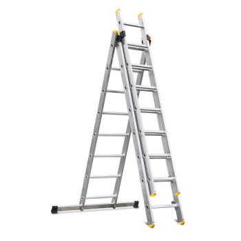 Ladder Strend Pro DP 3x08, Alu, EN 131 max. 4.97 m, BASIC