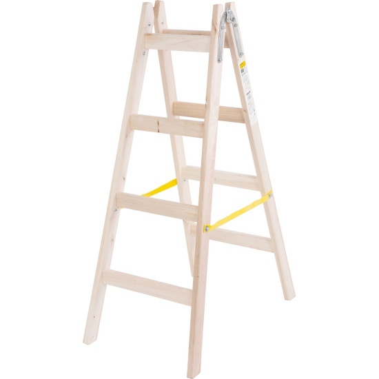 Ladder Strend Pro, 4-step, double, for painting, wooden, 1.32 m, max. 150 kg Ladder Strend Pro, 4-step, double, for painting, wooden, 1.32 m, max. 150 kg