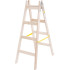 Ladder Strend Pro, 4-step, double, for painting, wooden, 1.32 m, max. 150 kg