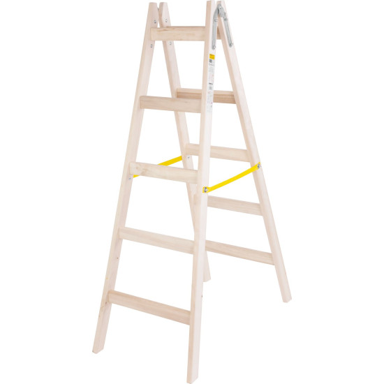 Ladder Strend Pro, 5-step, double, for painting, wooden, 1.63 m, max. 150 kg Ladder Strend Pro, 5-step, double, for painting, wooden, 1.63 m, max. 150 kg