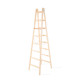 Ladder Strend Pro, 8-step, double, for painting, wooden, 2.56 m, max. 150 kg Ladder Strend Pro, 8-step, double, for painting, wooden, 2.56 m, max. 150 kg