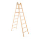 Ladder Strend Pro, 8-step, double, for painting, wooden, 2.56 m, max. 150 kg Ladder Strend Pro, 8-step, double, for painting, wooden, 2.56 m, max. 150 kg