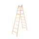 Ladder Strend Pro, 8-step, double, for painting, wooden, 2.56 m, max. 150 kg Ladder Strend Pro, 8-step, double, for painting, wooden, 2.56 m, max. 150 kg