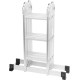 Redel platvormiga Strend Pro ML103 4x3, liigend, Alu, max. 150 kg