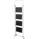 Лестница Strend Pro LFD140 4 ступени, сталь, EN14183, 150 кг