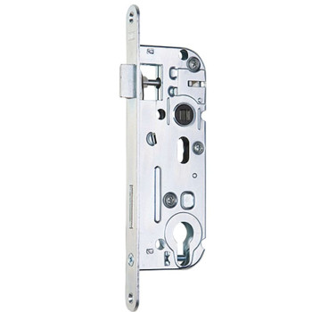 Cylinder door lock 60/90/40mm Hobes, Left-Right, galvanized