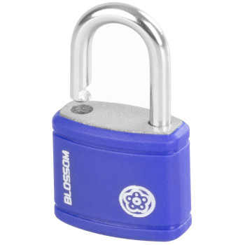 Padlock 25 mm Blossom, antirust, red
