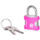 Padlock 20 mm Blossom, Vinyl, Traveler Padlock 20 mm Blossom, Vinyl, Traveler