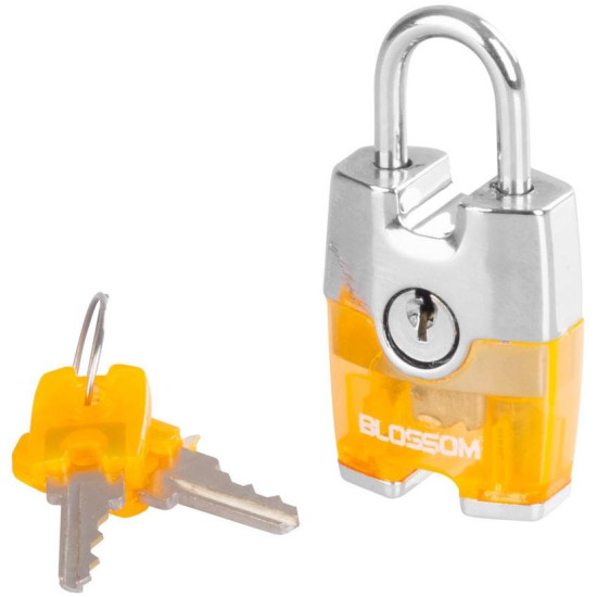 Padlock 30 mm Blossom, Vico Orange Padlock 30 mm Blossom, Vico Orange