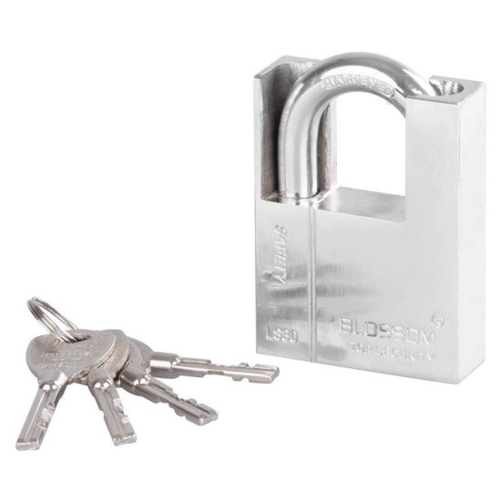 Замок Blossom LS0360, 60 мм, навесной, Hi-Security