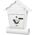 Postkast NESTOR, 440x370x100 mm, valge