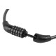 Bicycle lock with number code 10x65 cm, 4 codes Bicycle lock with number code 10x65 cm, 4 codes