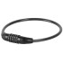 Bicycle lock with number code 10x65 cm, 4 codes