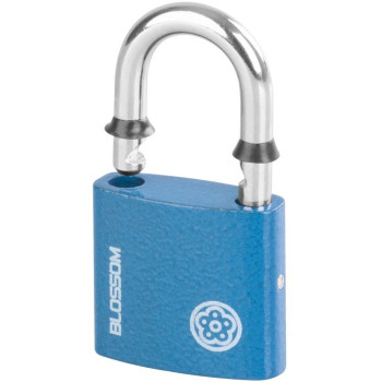 Padlock 38 mm Blossom, steel, Unique