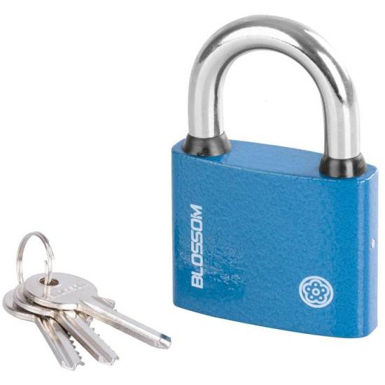 Padlock 60 mm Blossom, steel, Unique Padlock 60 mm Blossom, steel, Unique