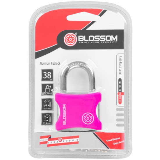 Замок Blossom BX01, 38 мм, подвесной