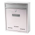 Postkast FLATBOX, Roostevaba teras, 310x260x90 mm