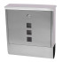 Post box MADISON,  Stainless steel, 340x310x100 mm