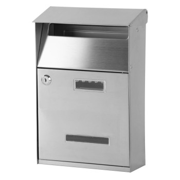 Post box GL-16S, Stainless stee, 320x215x105 mm