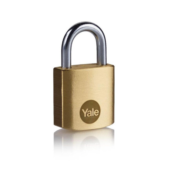 Yale'i lukk Y110B/25/113/1, standardne turvalisus, rippuv, 25 mm, 3 võtit Yale'i lukk Y110B/25/113/1, standardne turvalisus, rippuv, 25 mm, 3 võtit