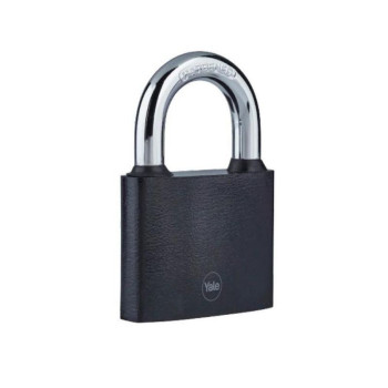 Yale Y111B/38/121/1 padlock, iron, black, 38 mm, 3 keys Yale Y111B/38/121/1 padlock, iron, black, 38 mm, 3 keys