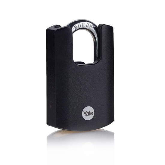 Yale'i lukk Y121B/40/125/1, kõrge turvalisusega, rippuv, must, 46 mm, 3 võtit Yale'i lukk Y121B/40/125/1, kõrge turvalisusega, rippuv, must, 46 mm, 3 võtit