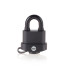 Yale'i lukk Y220B/51/118/1, kõrge turvalisus, rippuv, lamineeritud teras, must, 53 mm, 3 võtit