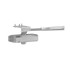 Door closer Yale DC3500 EN 2/3/4, with arm and parallel plate, silver