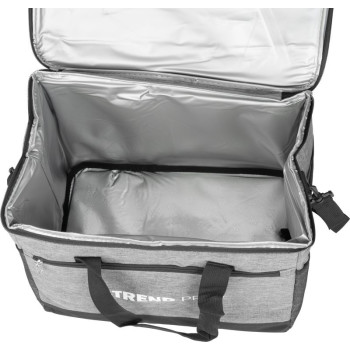 Термосумка Strend Pro, 30л, серая, холодильник, складная, кемпинговая, 27x40x31 см
