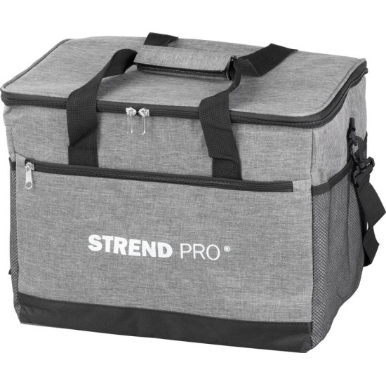 Термосумка Strend Pro, 30л, серая, холодильник, складная, кемпинговая, 27x40x31 см Термосумка Strend Pro, 30л, серая, холодильник, складная, кемпинговая, 27x40x31 см