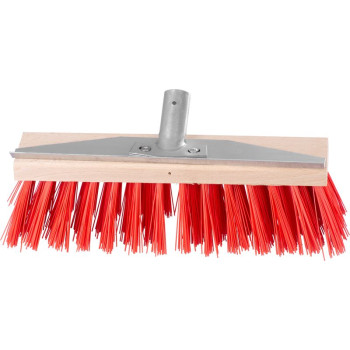 Road brush Geco U300.3, 300x65x22 mm, with metal scraper