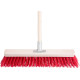 Road broom 500 mm with handle