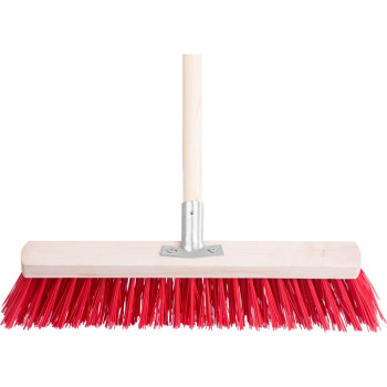 Road broom 400 mm with handle