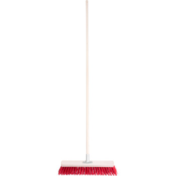 Road broom 400 mm with handle