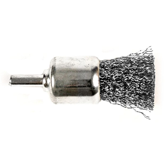 End grinding brush 25mm Strend Pro, crimped wire, 0.30mm End grinding brush 25mm Strend Pro, crimped wire, 0.30mm